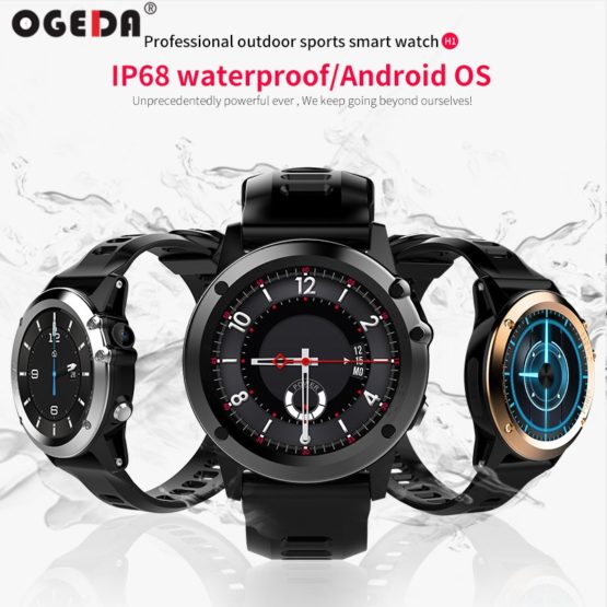 OGEDA 2019 H1 Smart Watch Android 4.4 Waterproof