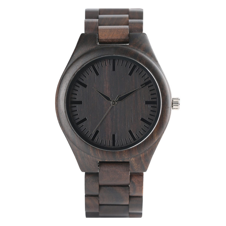 Creative Wood Watch Handmade Bamboo Women Men Analog Quartz Wooden