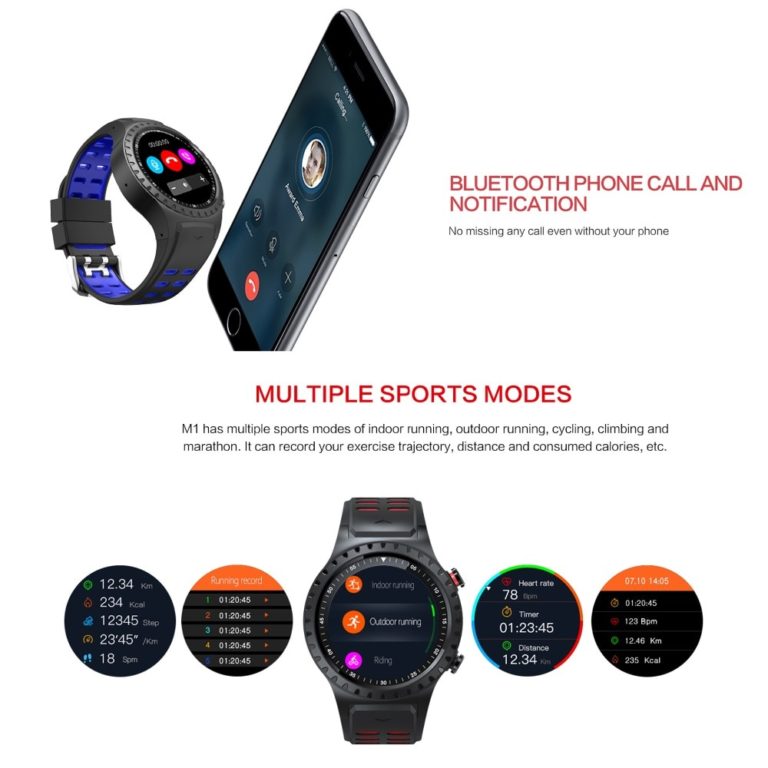 Sport Men Women Smart Watch Waterproof Support Micro SIM card Bluetooth Dial Call Heart Rate Monitor GPS Watch sports Smartwatch 2 Sport Men Women Smart Watch Waterproof Support Micro SIM card