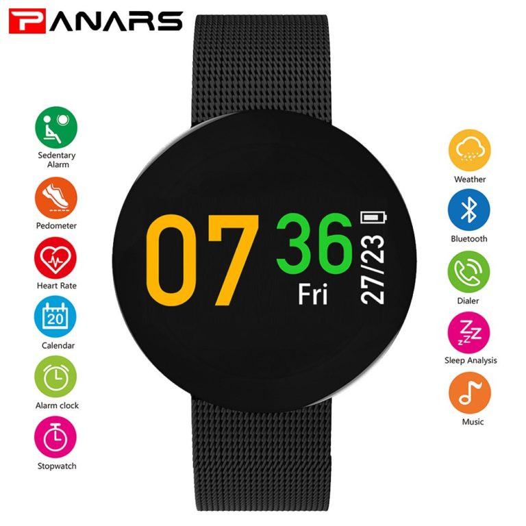 PANARS Bluetooth Smart Watch Men SmartWatch for Apple IPhone IOS Android Smart Watches Pace Lite GPS Heart Rate IP68 Waterproof PANARS Bluetooth Smart Watch Men SmartWatch