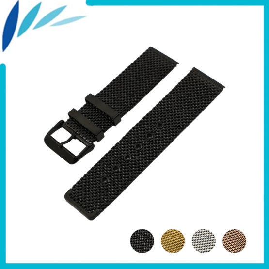 Stainless Steel Watch Band 20mm 22mm for Seiko Pin Clasp Strap Wrist