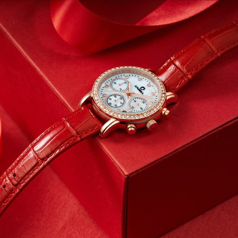 Watches Women Elegant Leisure Gold Crystal Women's Quartz Wrist Watch