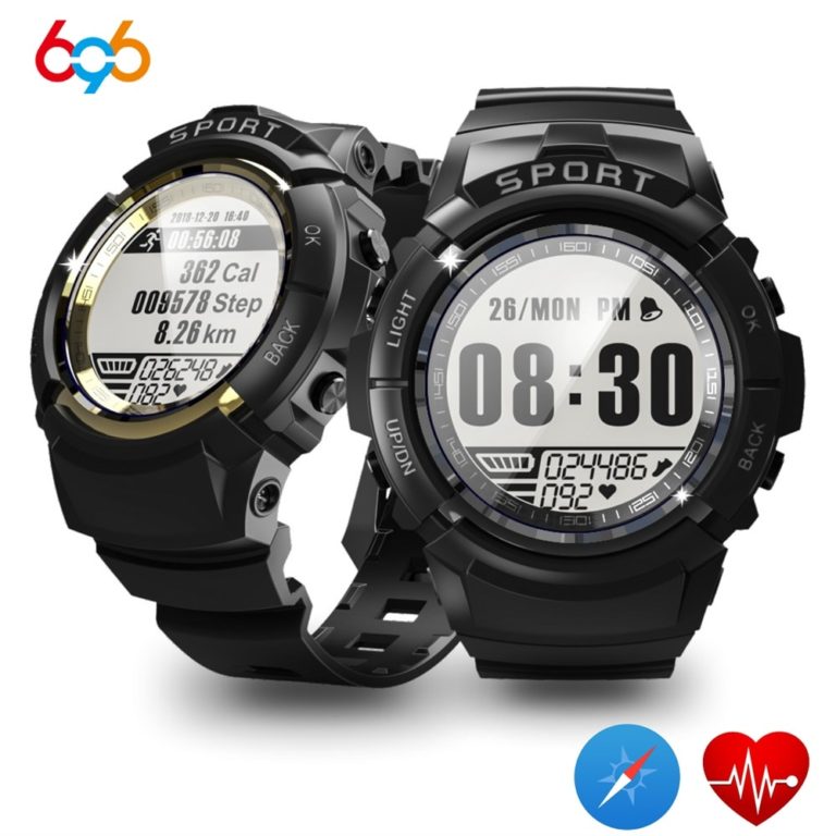 696 S816 Men Smart Watch Fitness Tracker Heart Rate Compass Stopwatch Alarm Clock Sport IP68 Waterproof Smartwatch 1 696 S816 Men Smart Watch Fitness Tracker Heart Rate Compass Stopwatch