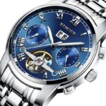 Switzerland Mechanical Watch Men Wristwatches Sapphire Binger