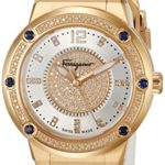 Salvatore Ferragamo Women's Precious Analog Display Swiss Quartz White Watch