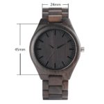 Creative Wood Watch Handmade Bamboo Women Men Analog Quartz Wooden