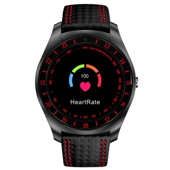 V10 Smart Watch Men with Camera Bluetooth Pedometer Heart Rate Monitor