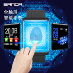New Smart Watch Men SANDA Sport Watch Men Bluetooth Heart Rate Monitor