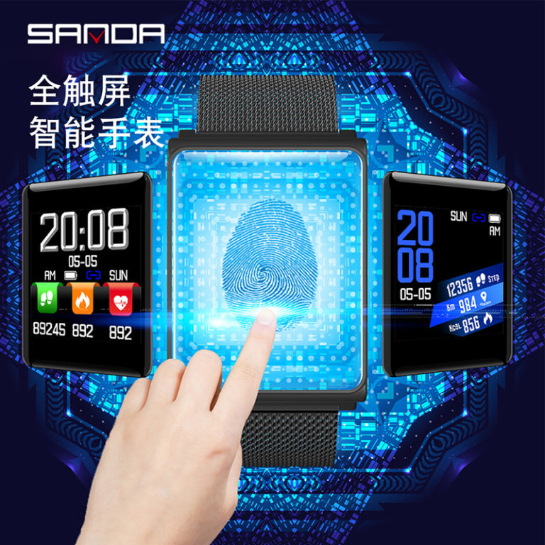 New Smart Watch Men SANDA Sport Watch Men Bluetooth Heart Rate Monitor Smartwatch Women Touch Screen IP67 Waterproof IOS Android 2 New Smart Watch Men SANDA Sport Watch Men Bluetooth Heart Rate Monitor