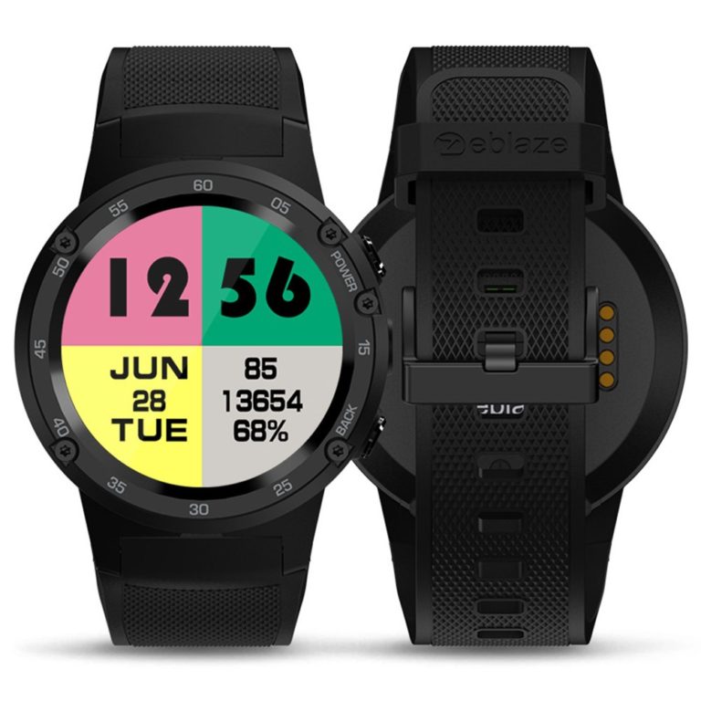 Zeblaze THOR 4 Flagship 4G LTE GPS SmartWatch Android 7.0 MTK6737 Quad Core 1GB+16GB 5.0MP 580mAh 4G/3G/2G Data Call Watch Men 2 Zeblaze THOR 4 Flagship 4G LTE GPS SmartWatch Android