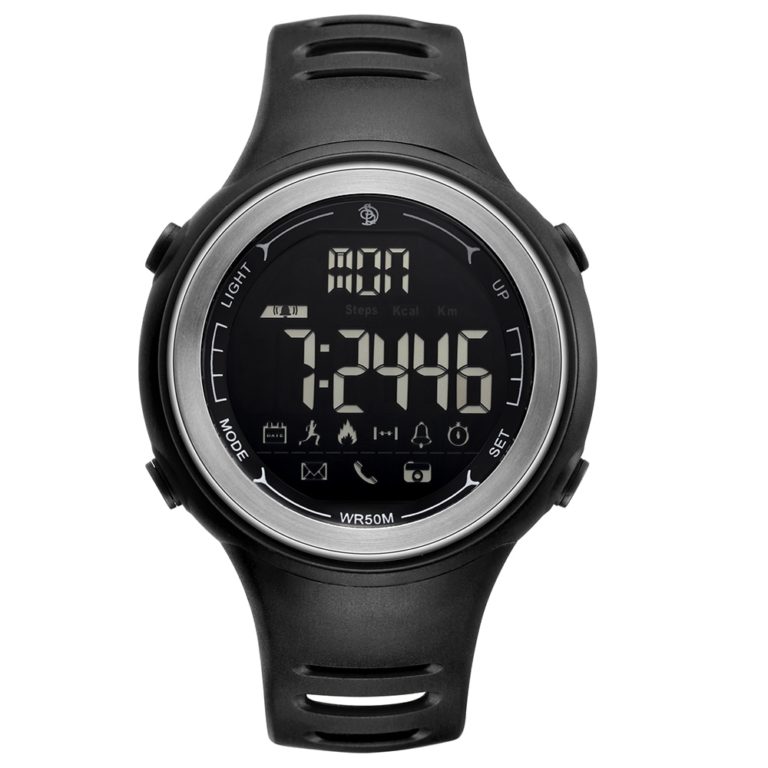 SENORS Bluetooth Smart Watch Men Outdoor Sport Pedometer Digital Clock Waterproof Smartwatch For IOS Android Phone 1 SENORS Bluetooth Smart Watch Men Outdoor Sport Pedometer Digital