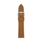 Fossil S221246 22mm Leather Light Brown Watch Strap