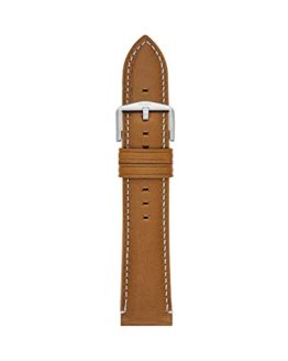 Fossil S221246 22mm Leather Light Brown Watch Strap