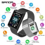 New SANDA Bluetooth Sport Smart Watch Men Heart Rate Monitor