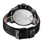 Weide sport men watch leather quartz luxury brand watch