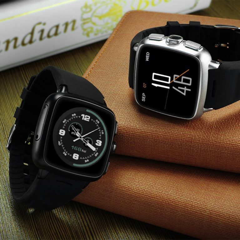 Heart Rate Smartwatch WIFI GPS Intelligent Clock Capacitive Touch Screen