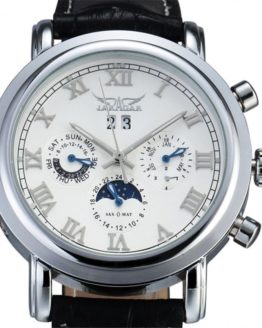 Classic Dual Movement Design Automatic Quartz Watches Clock Mens Watches