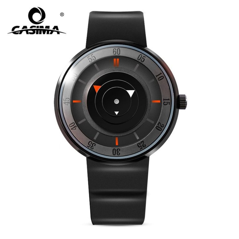 New Luxury Brand Fashion Personality Quartz Waterproof Silicone Band