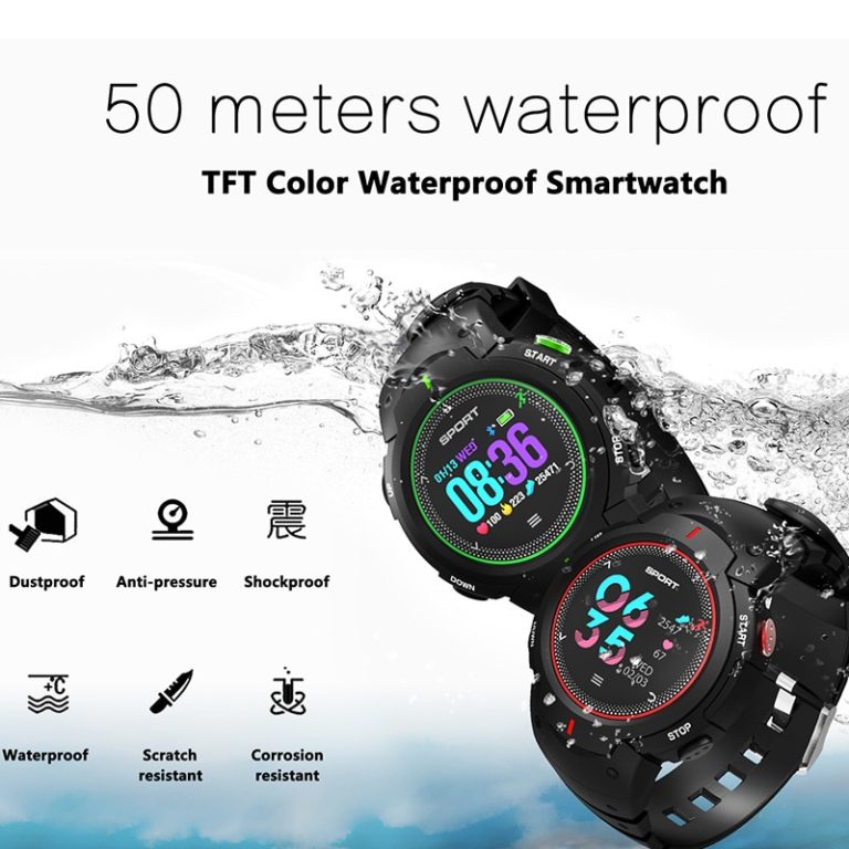 Fitness Bluetooth Smart Watch Men Heart Rate Monitor