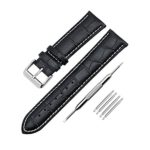ZEIGER Swiss Army Waterproof Leather Wrist Replacement Watch Bands
