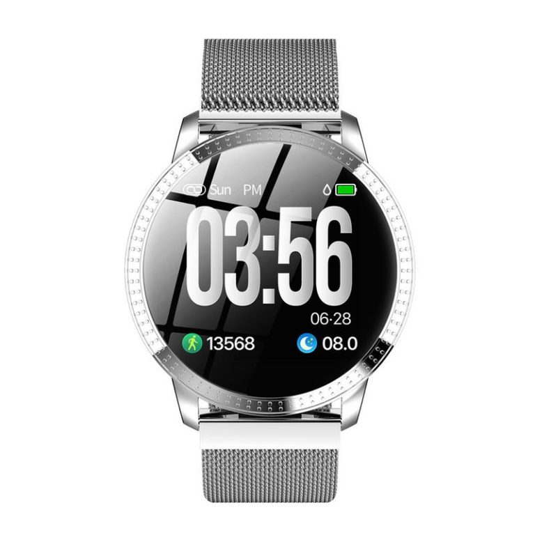 Smart Watch Waterproof Tempered Glass Activity Tracker Exercise Heart Rate
