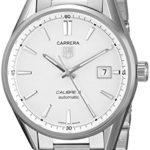 TAG Heuer Men's WAR211B.BA0782 Carrera Stainless Steel Automatic Watch