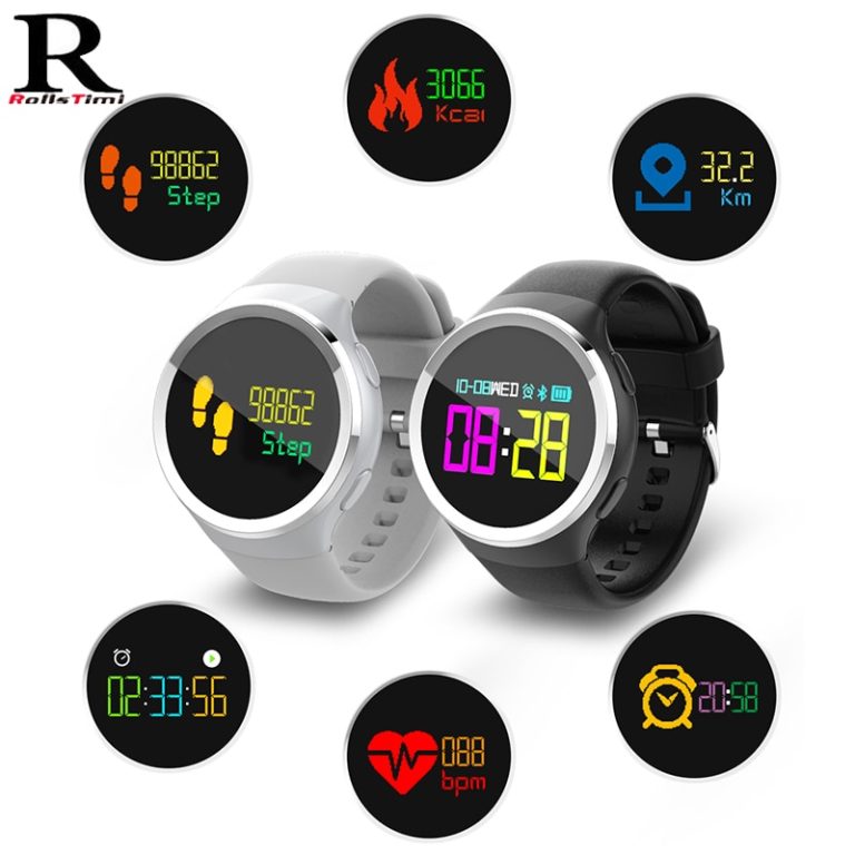 RollsTimi Smart Watch OLED Screen Fitness Clock Blood pressure IP68 Waterproof Activity Tracker Sports heart rate Smartwatch men RollsTimi Smart Watch OLED Screen Fitness Clock Blood pressure