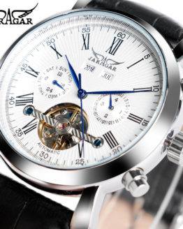 JARAGAR Luxury Brand Fashion Self-wind Mechanical Watches Mens