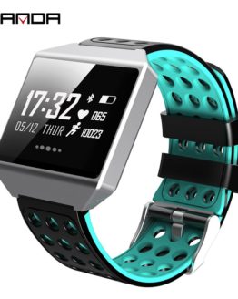 SANDA Fitness Tracker Bluetooth Smartwatch Heart Rate Monitor