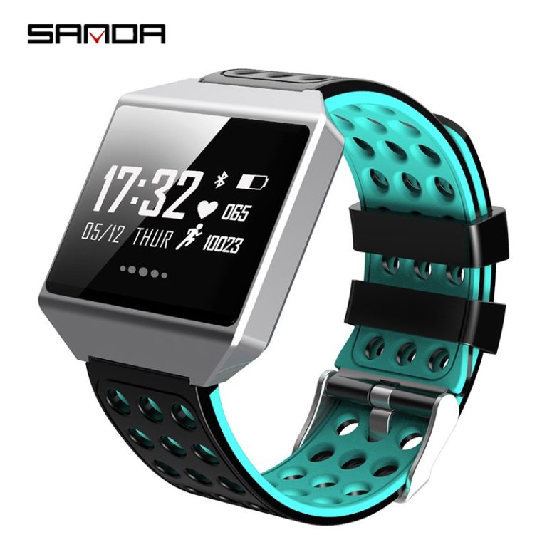 SANDA Fitness Tracker Bluetooth Smartwatch Heart Rate Monitor