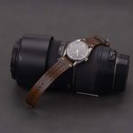 Rally Racing Leather Watch Strap,EACHE Perforated 20mm Watch Bands