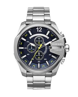 Diesel Men's Mega Chief Quartz Stainless Steel Chronograph Watch