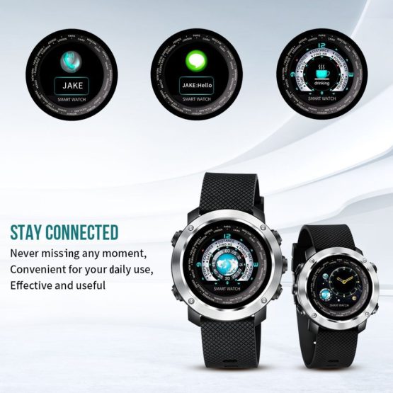 SKMEI Smart Watch Sport HeartRate Calories Remote Camera Smartwatch