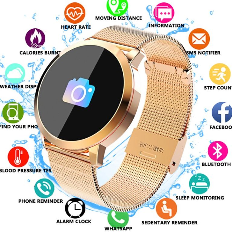 Q8 Fitness Tracker Women Smart Watch Men Smartwatch IP67 Waterproof Bracelet Heart Rate Monitor Sport Wristband For Android IOS Q8 Fitness Tracker Women Smart Watch Men Smartwatch