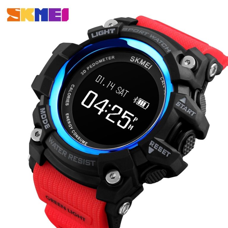 SKMEI Smart Watches Men Bluetooth Heart Rate Top Brand Sport Watch