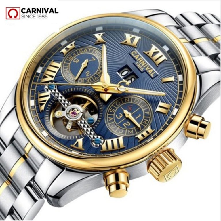 Carnival tourbillon diving sport fashion mechanical watch men leather strap wrist watches luxury brand clock relogio reloj uhren Carnival tourbillon diving sport fashion mechanical watch men leather strap