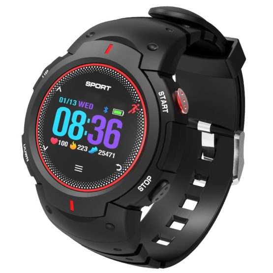 F13 Smart watch Men IP67 waterproof Tempered glass Activity Fitness