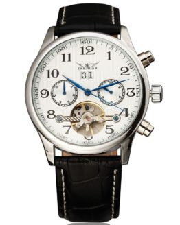 New Fashion Brand JARAGAR Automatic Mechanical Self-Wind Men Wrist Watch