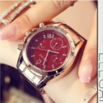 GUOU Wrist Watch Ladies Watch Rose Gold Women's Watches