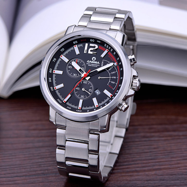 New Luxury Brand Watches Men Casual Charm Function Chronograph Sport Quartz Wrist Watch Luminous Waterproof 100m CASIMA #8305 2 New Luxury Brand Watches Men Casual Charm Function Chronograph Sport
