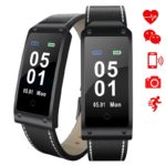 Luxury Leather Men Smart Watch Top Brand Multifunction Bluetooth