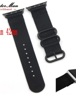 Smart Zulu Nylon iWatch Watchband 38mm 42mm Quality Nylon watch straps