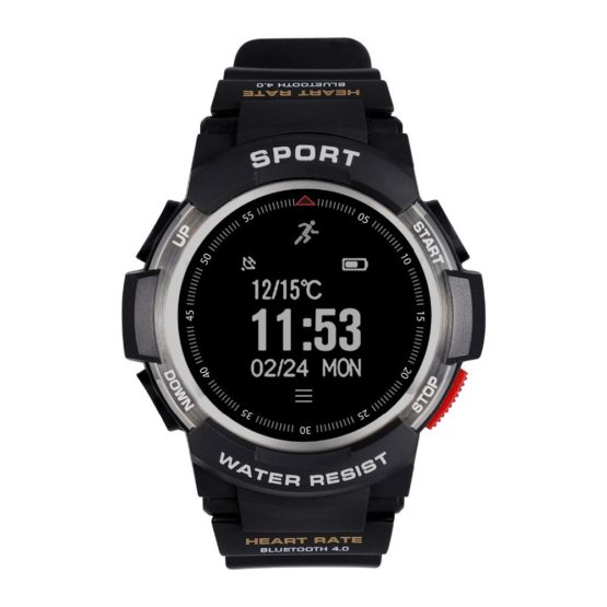 IP68 Waterproof Sports GPS Smart Watch Men Heart Rate Monitor