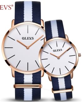 Couple Watch OLEVS Luxury Brand Watches Women and Men Wristwatch