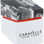 Caravelle New York Men's Analog Display Analog Quartz Two Tone Watch
