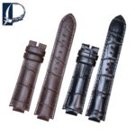 Pesno Suitable for LV Calf Skin Genuine Leather Watch Band Top Layer Leather