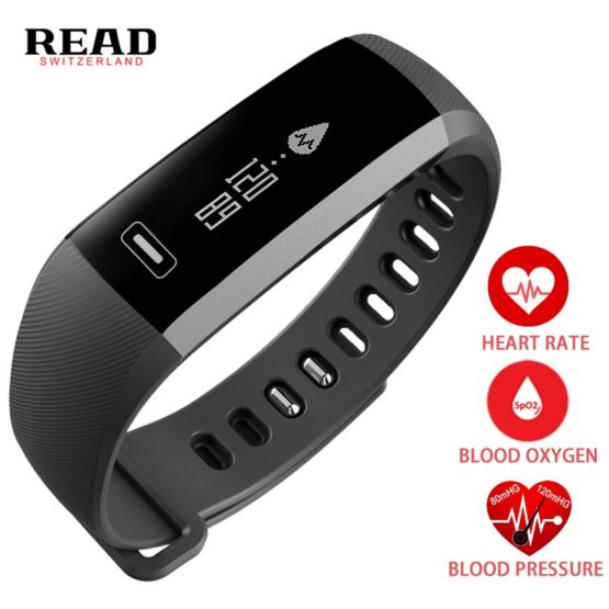 Original READ R5 pro Smart wrist Band Heart rate Blood Pressure Oxygen Watch