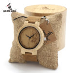 BOBO BIRD Men's wooden watches Simple Deer Design Men Top Brand Wood