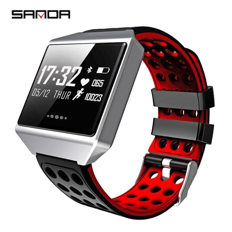 SANDA Fitness Tracker Bluetooth Smartwatch Heart Rate Monitor