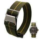 60's French Troops Parachute Special Elastic Nylon Watch Band